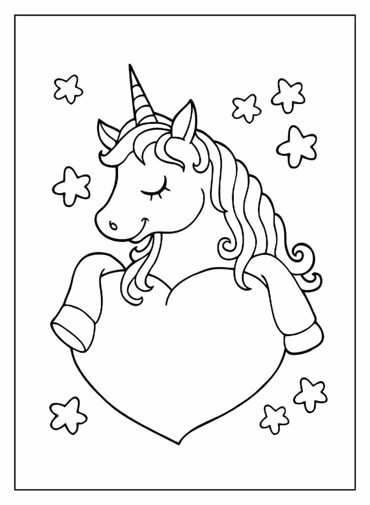 Desenhos Unicórnio Para Colorir - Unicórnio Imprimir PDF