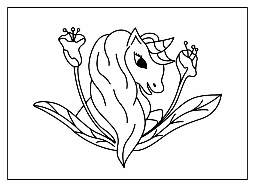 Desenhos de Unicornio para colorir imprimir e pintar - Desenhos para pintar  e colorir