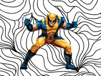 Desenhos de Wolverine para colorir