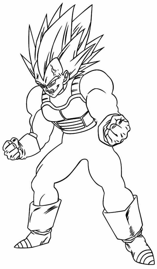 Desenhos de Dragon Ball Z para colorir - Bora Colorir