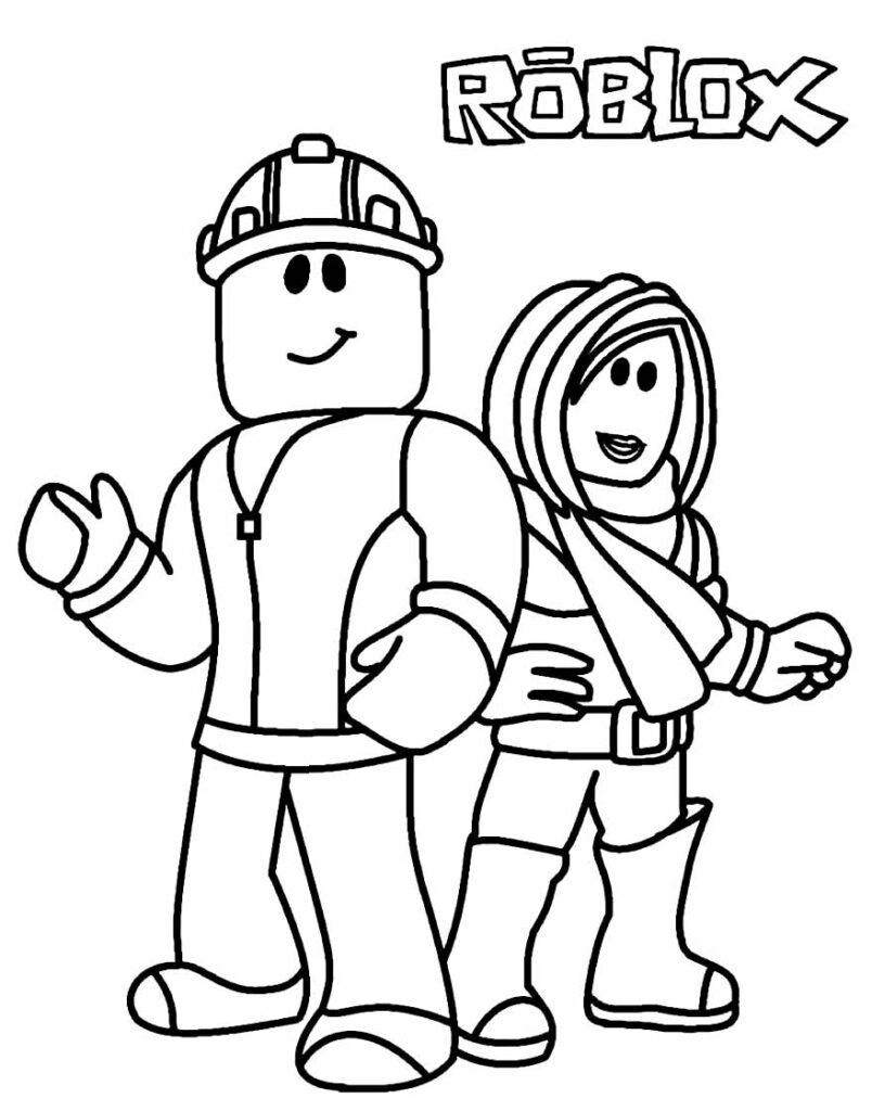 30+ Desenhos para colorir de Roblox - Dicas Práticas