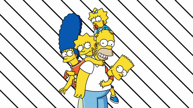Desenhos para colorir dos Simpsons