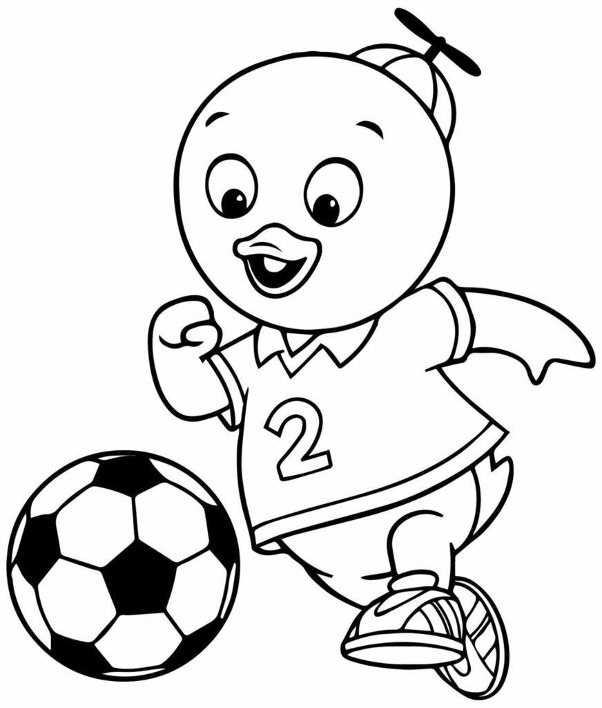 Desenhos para colorir - Backyardigans