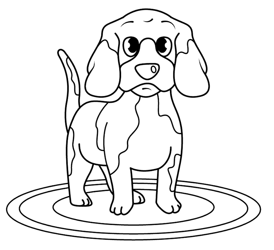 Desenhos de Cachorro para Colorir - Curso Completo de Pedagogia