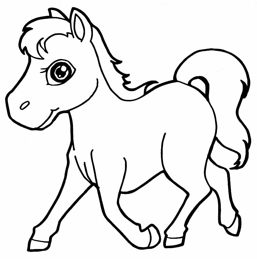 Desenhos de cavalo para colorir