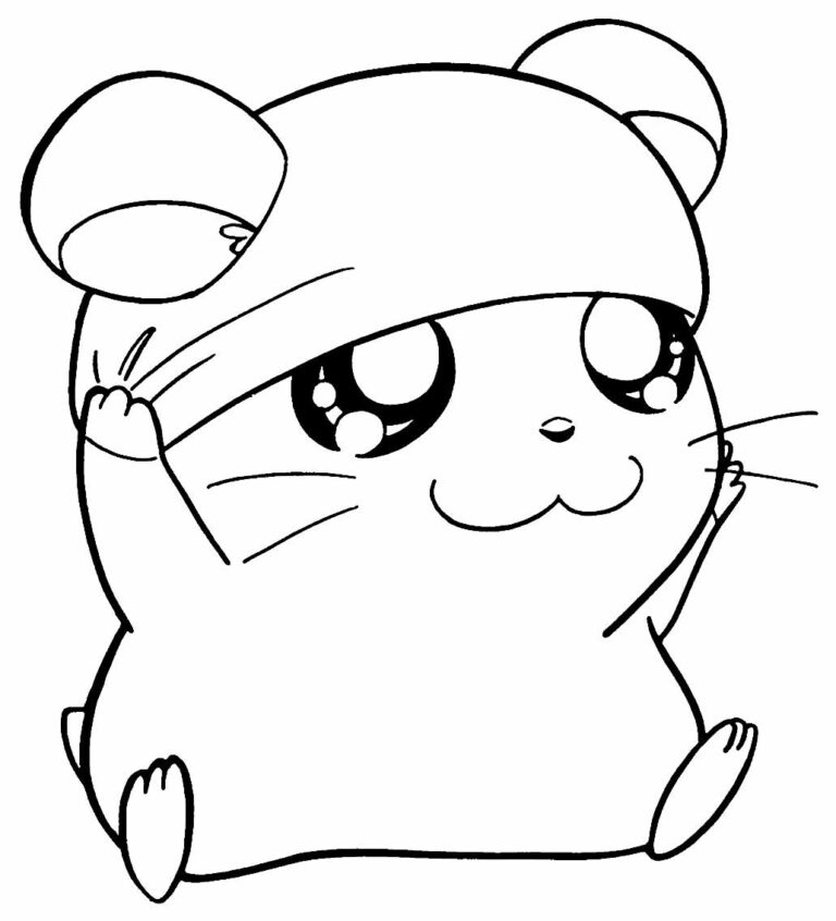 Desenhos Do Hamtaro Para Colorir Bora Colorir