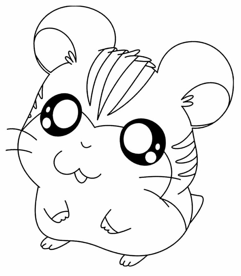 Desenhos Do Hamtaro Para Colorir Bora Colorir