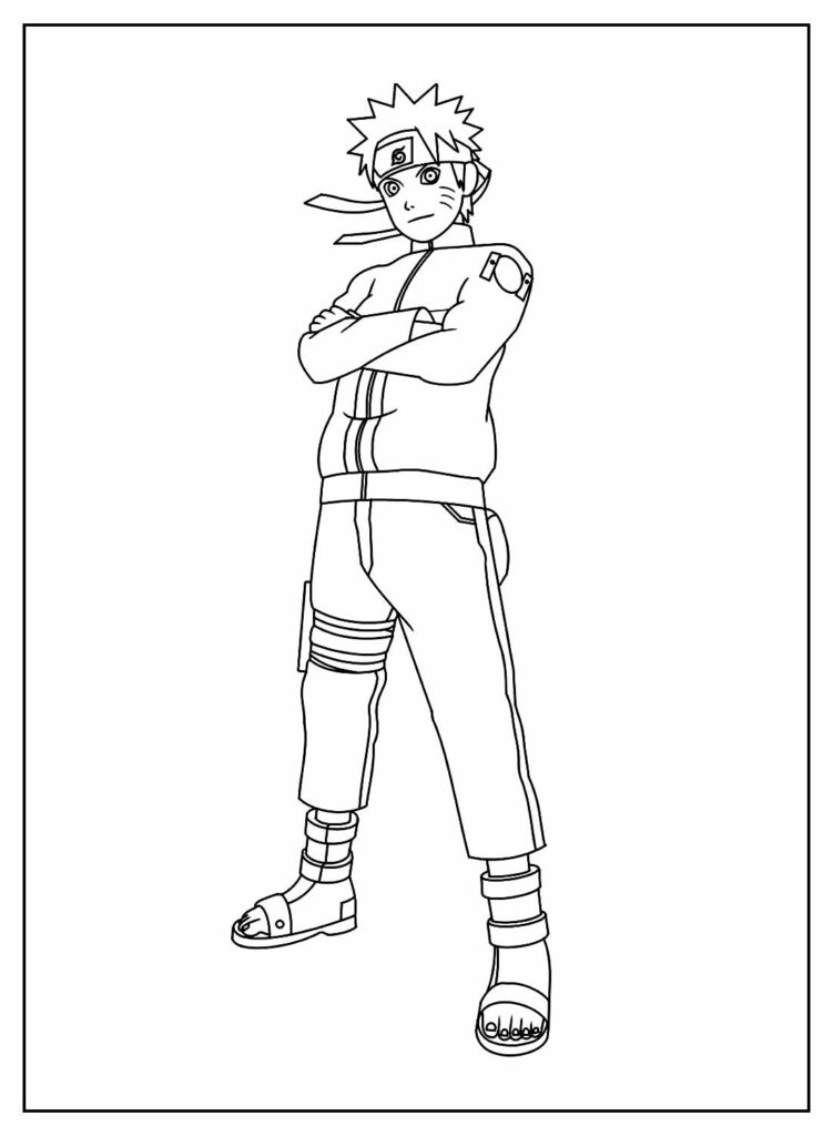 naruto para colorir141 –  – Desenhos para Colorir