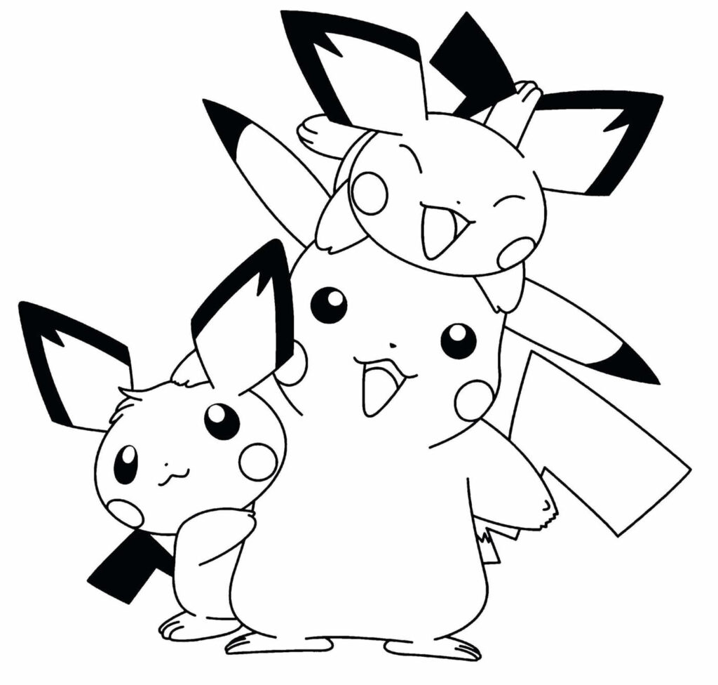 desenhos para imprimir do pikachu - Pesquisa Google