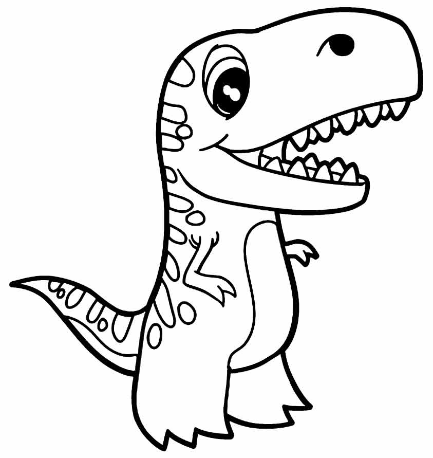 Desenhos de Dinossauro T-Rex