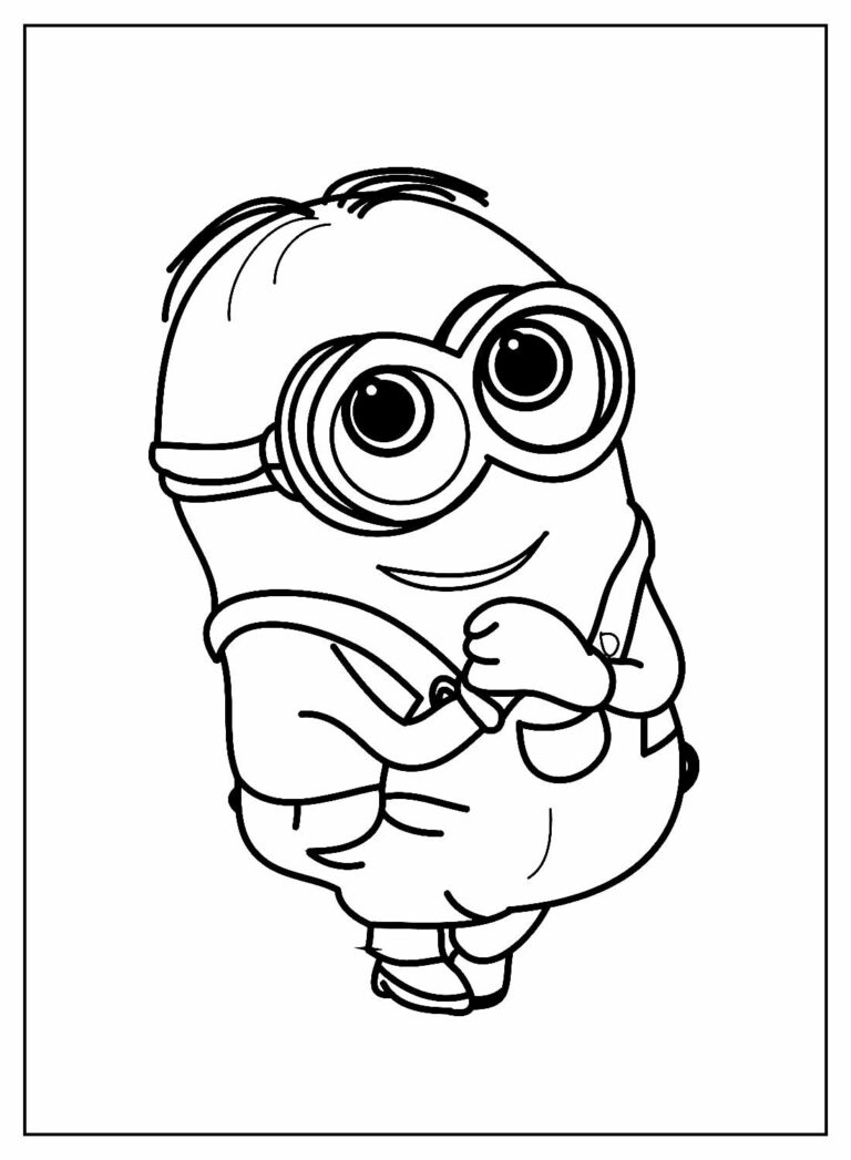 Desenhos Dos Minions Para Colorir Bora Colorir