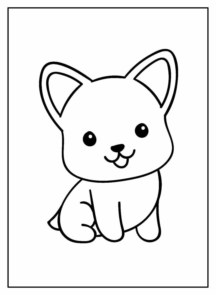 ▷ Desenhos de Kawaii para colorir