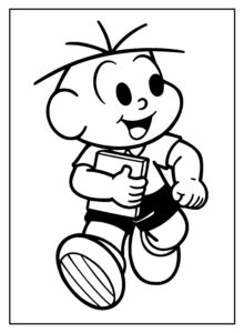 Desenhos do Cebolinha para colorir - Bora Colorir