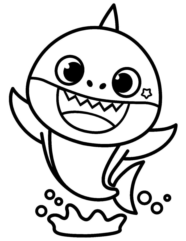 Desenho Baby Shark