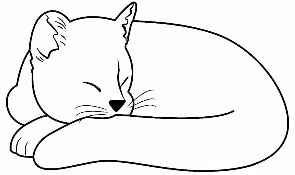 Desenhos para colorir de Gatinhos