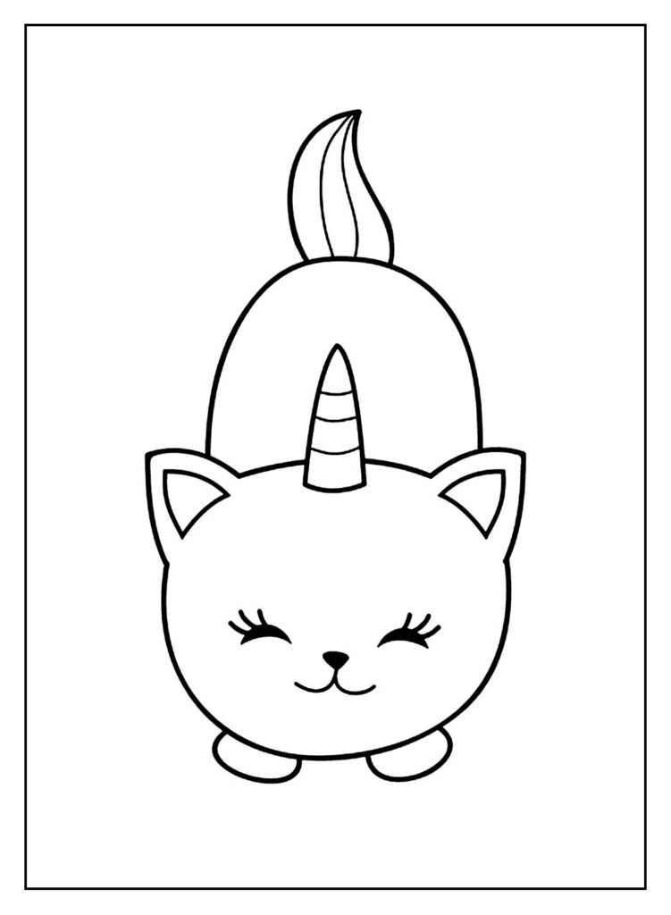 Gato para Colorir: desenhos para imprimir e pintar  Gatinho kawaii, Desenhos  kawaii, Desenhos de gatos