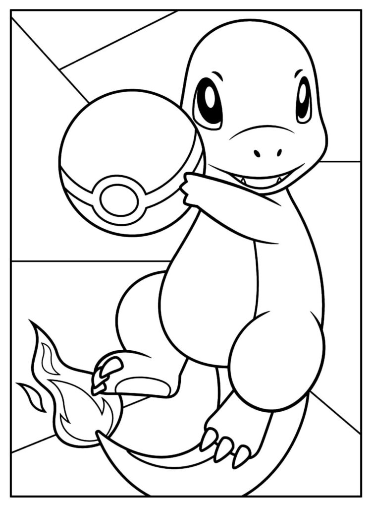 Desenhos de Pokémon para colorir - Bora Colorir