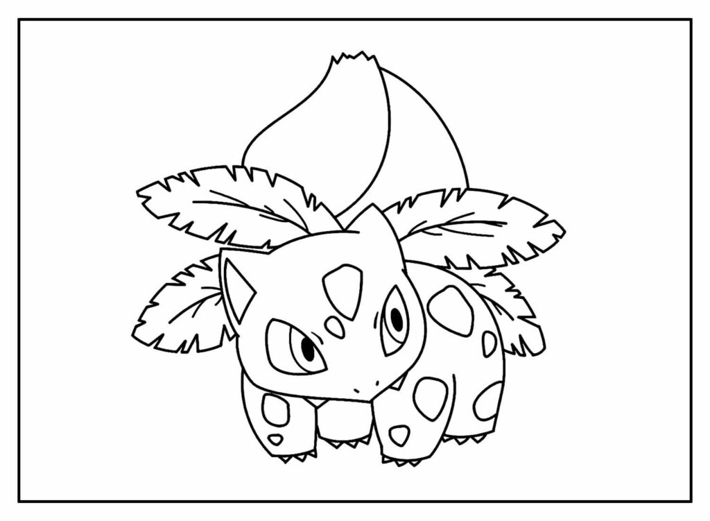 Desenhos para pintar de Pokémon
