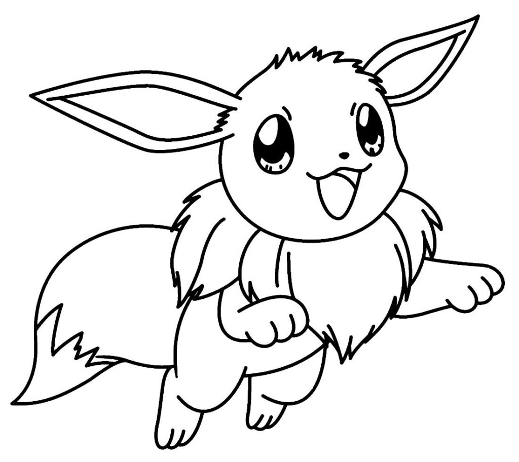 Desenho para colorir de Pokémon
