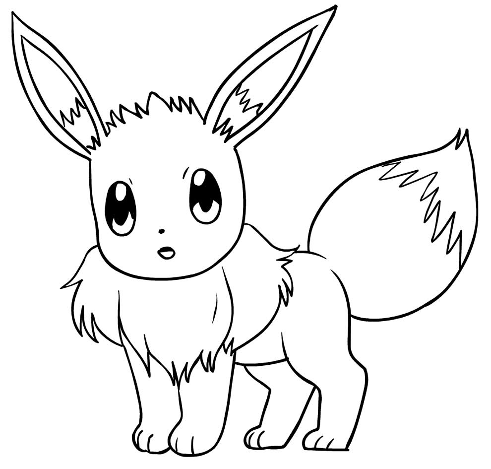 Desenhos de Pokémon para colorir - Bora Colorir