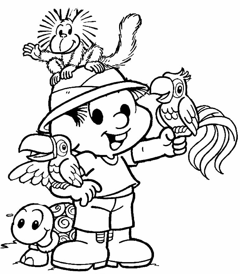 Desenhos De Chico Bento Para Colorir Bora Colorir 7905