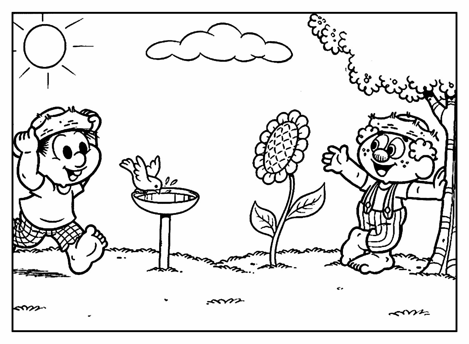 Desenhos De Chico Bento Para Colorir Bora Colorir 8517