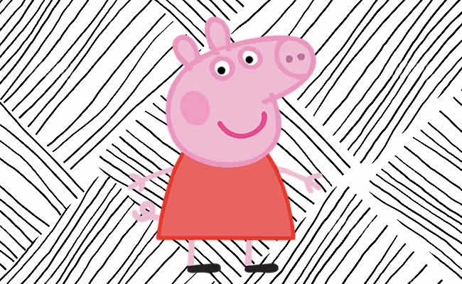 Imprimir para colorir e pintar o desenho Peppa Pig - 5130