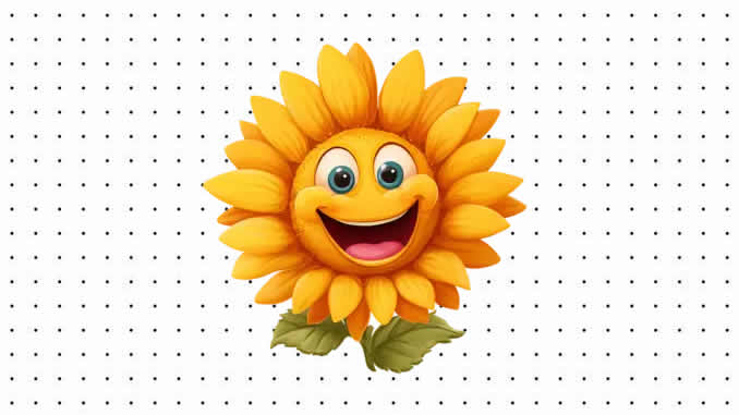 Desenhos de Girassol para colorir