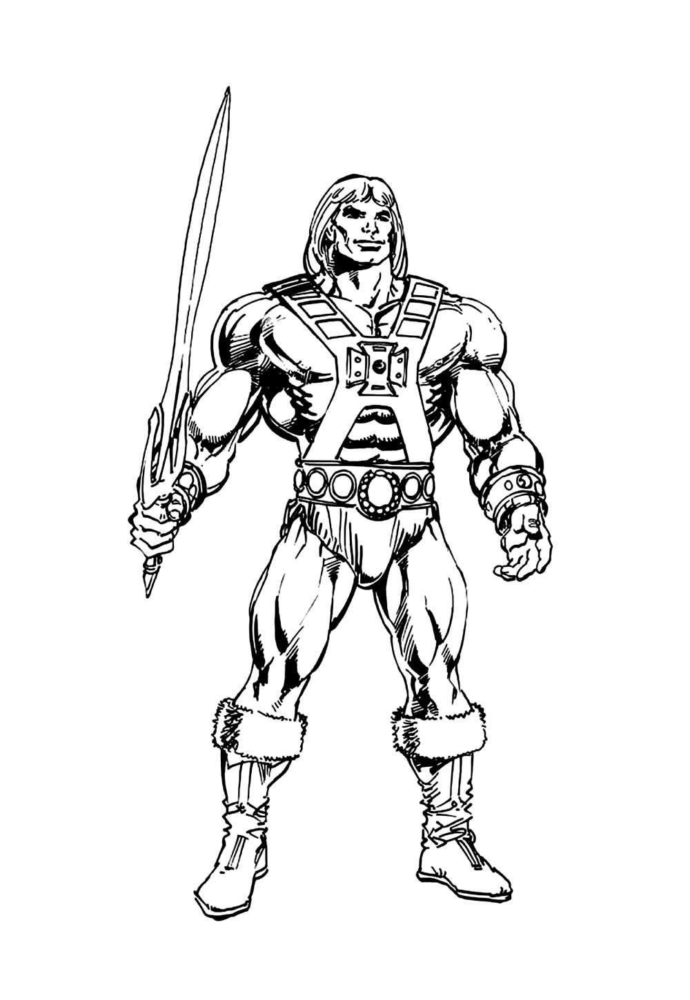 Desenhos He-Man Colorir