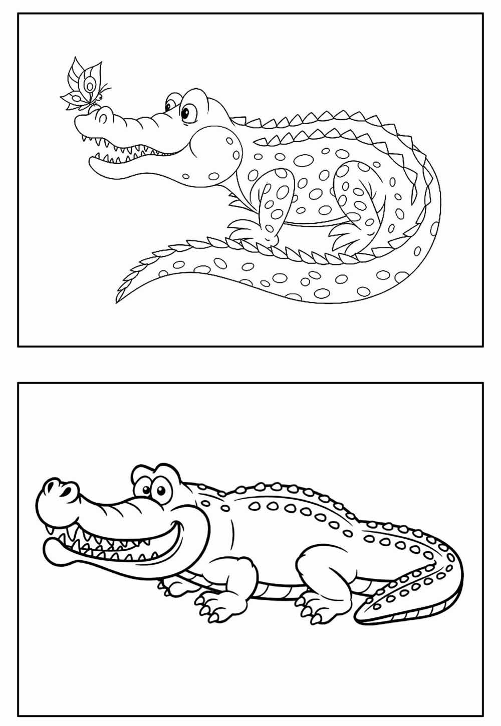 Desenhos de Jacaré