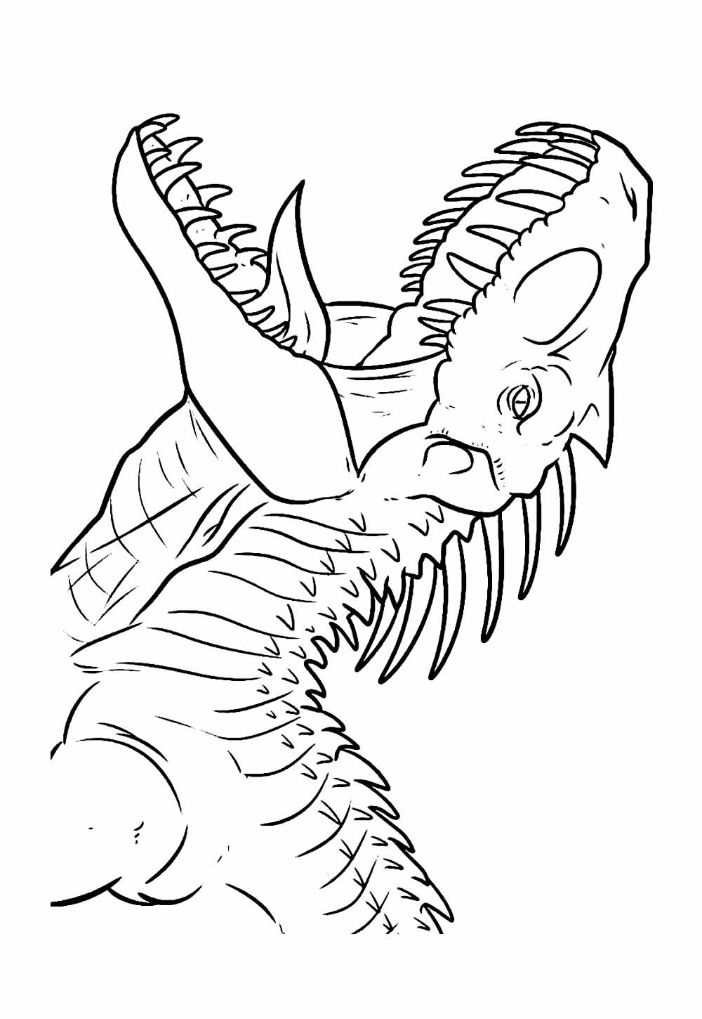 Desenhos de Dinossauro para colorir