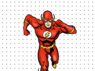 Desenhos de The Flash para colorir