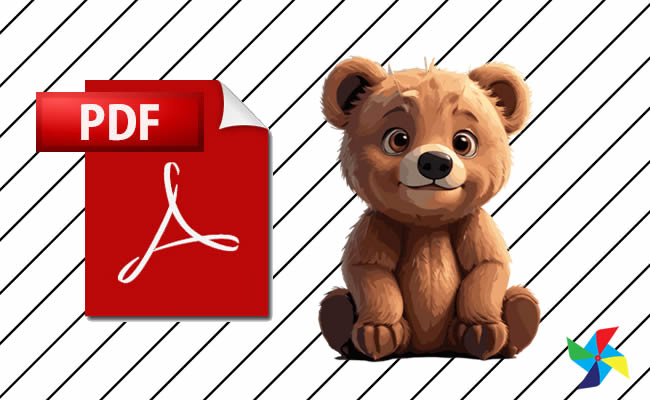 Desenhos de Ursinhos em PDF
