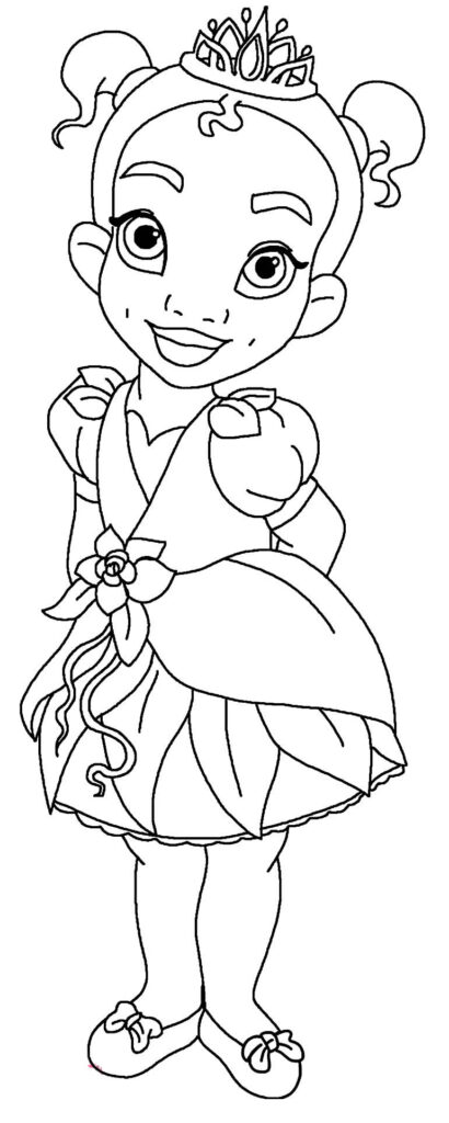 Desenhos De Sapo Princesa Tiana Para Colorir Tiana A Princesa E O Sapo