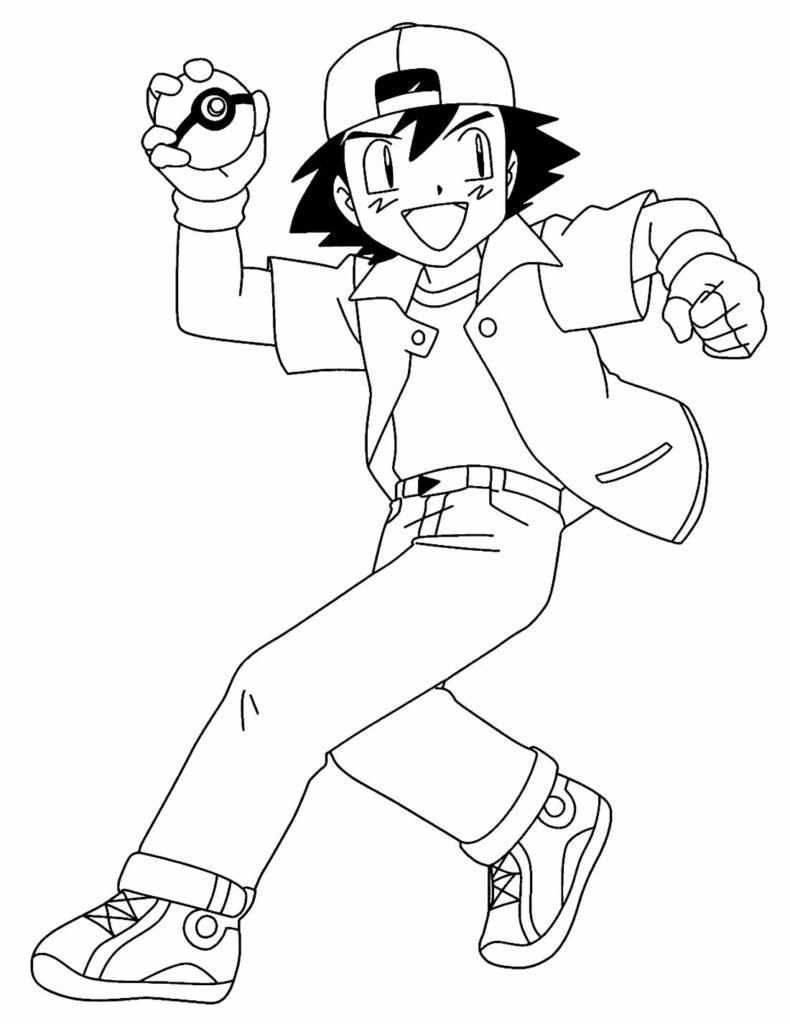 Ash Pikachu Pintar