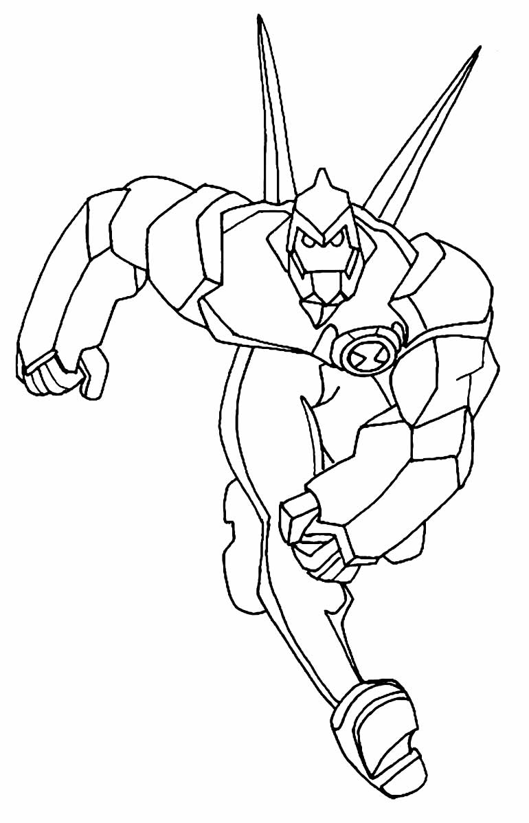 Desenhos do Ben 10 para colorir - Bora Colorir