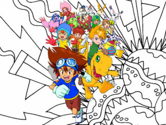Desenhos de Digimon para colorir