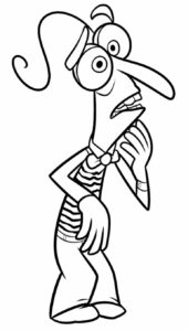 Desenhos de Divertida Mente para colorir - Bora Colorir