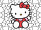 Desenhos da Hello Kitty para colorir