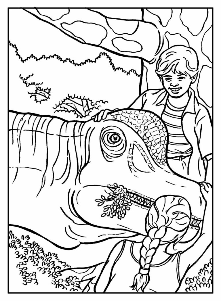 Desenhos De Jurassic Park Para Colorir Bora Colorir