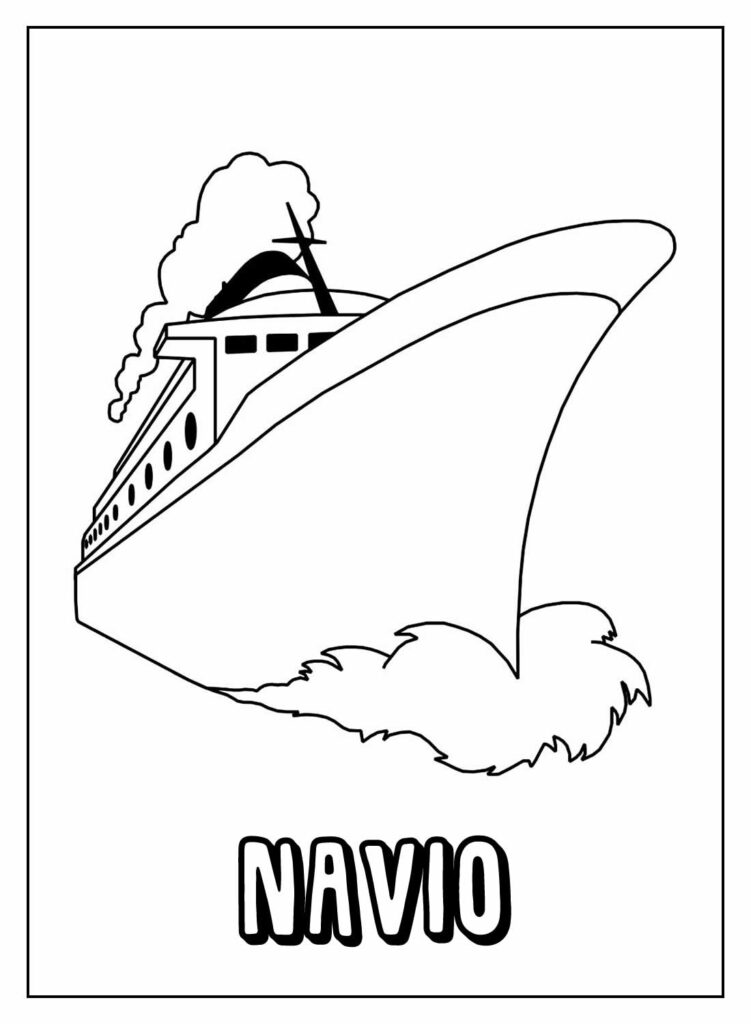 Desenhos de Navio com nome