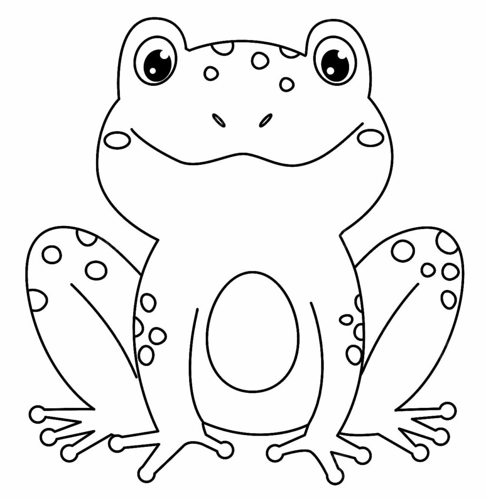 Desenho De Sapo Para Colorir Muitos Animais Para Colorir Qdb Images