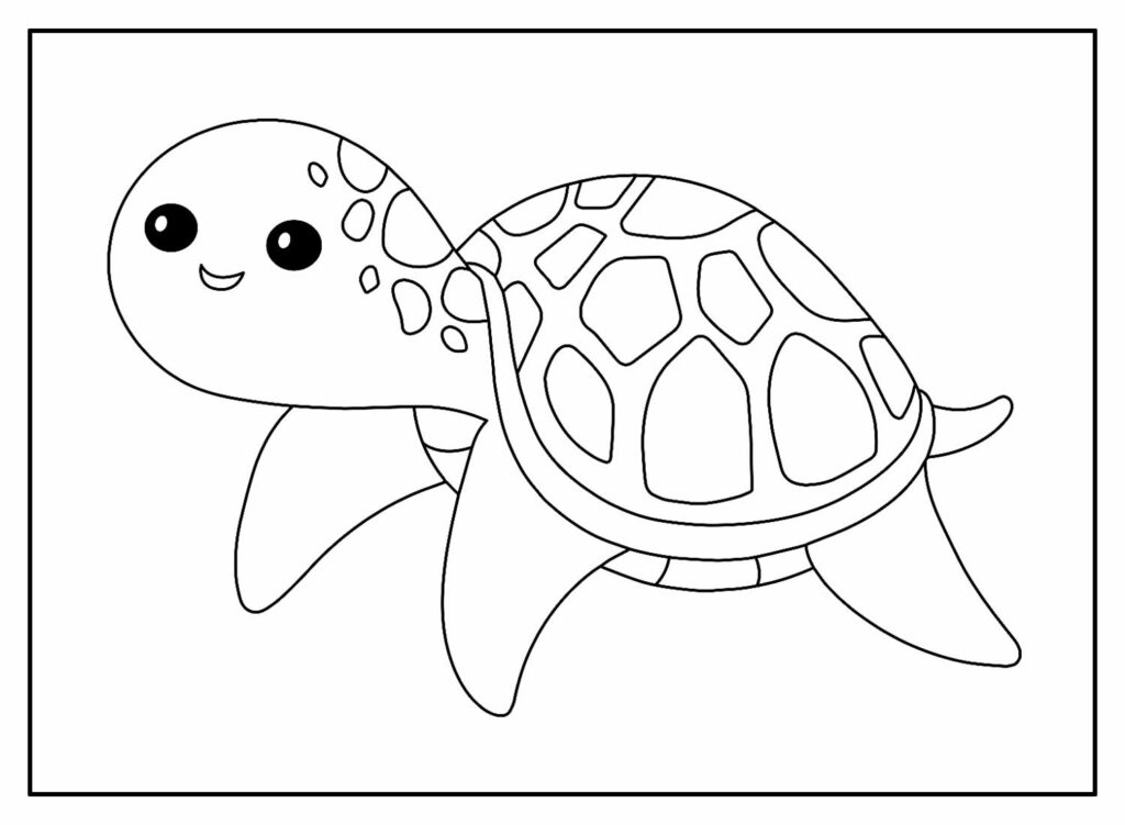 Desenhos para colorir Tartaruga