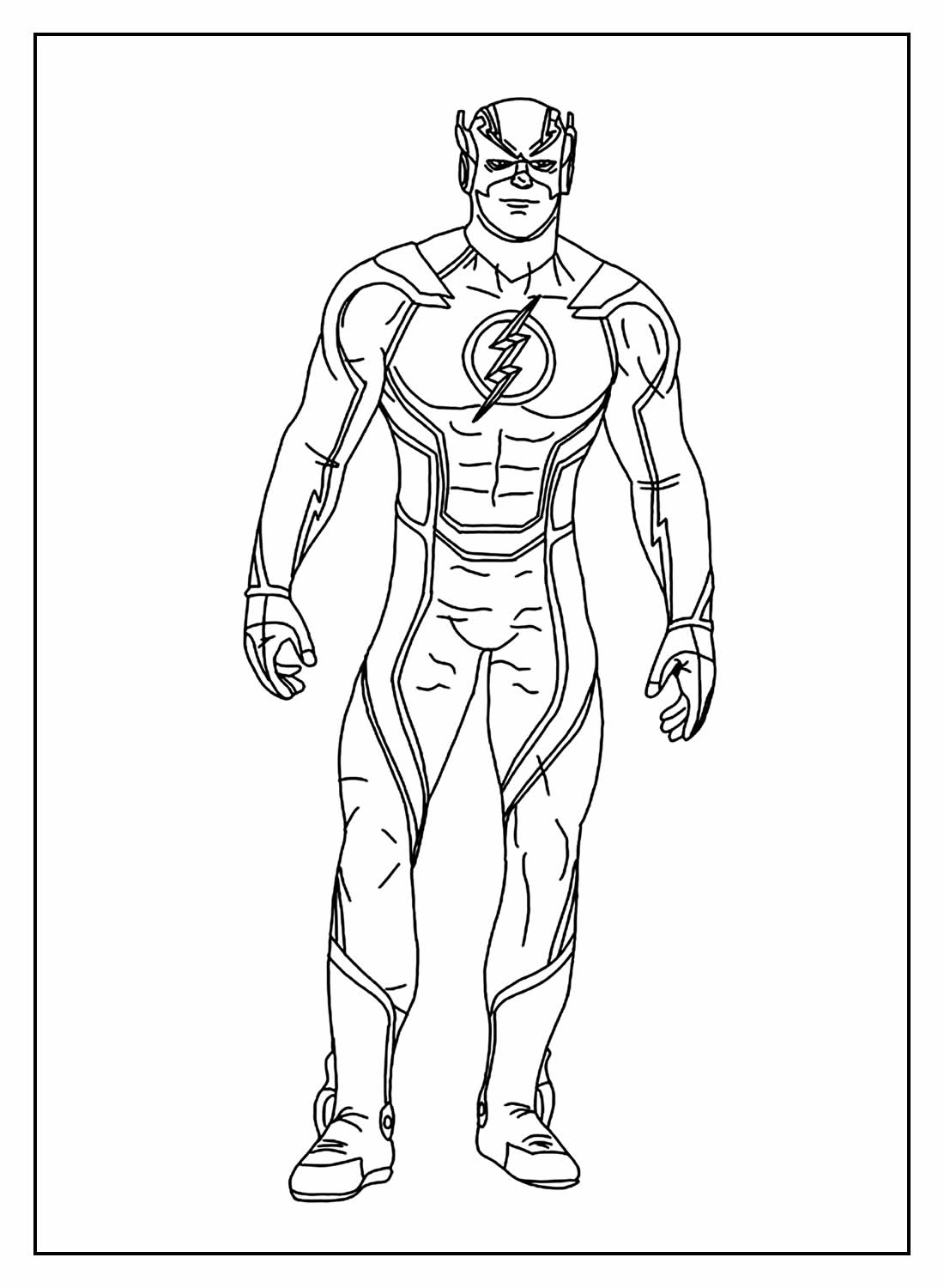 Desenhos Do Flash Para Colorir - BRAINCP