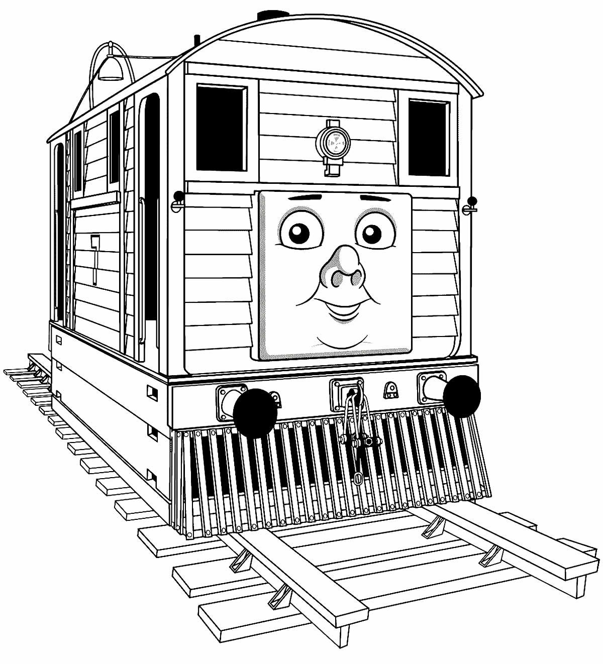 Desenhos de Thomas e Seus Amigos para colorir - Bora Colorir