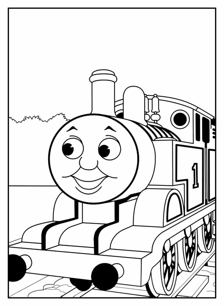 Desenhos de Thomas e Seus Amigos para colorir