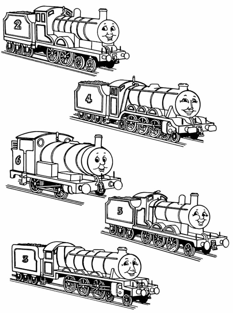 Desenhos Thomas e Seus Amigos