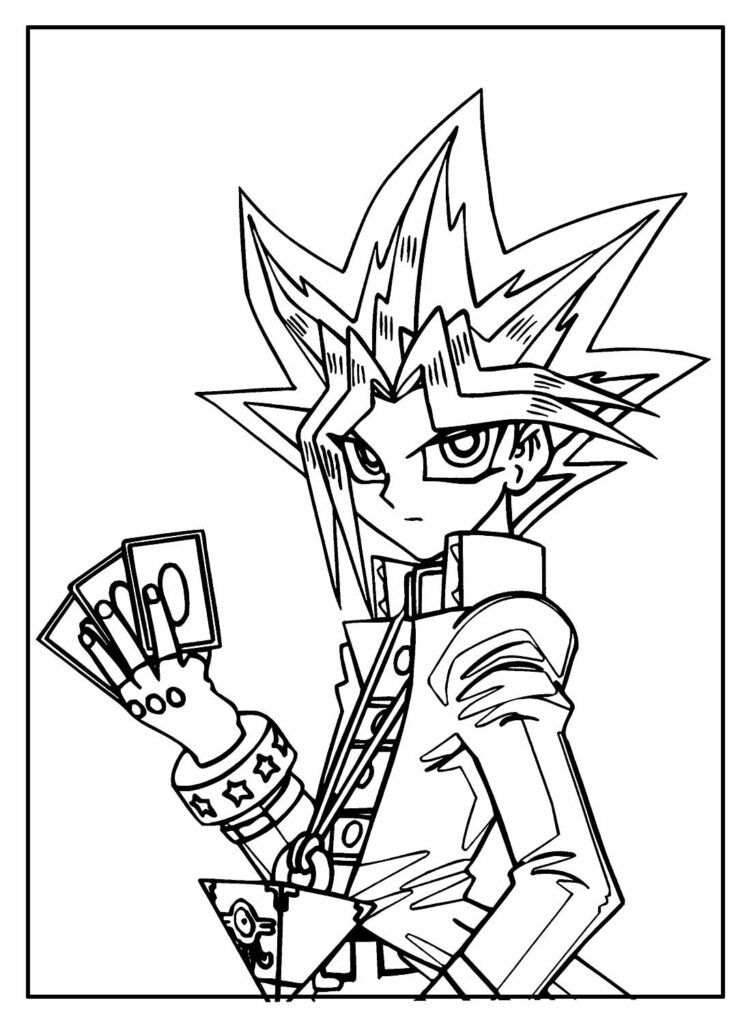 Desenhos para colorir de Yu Gi Oh