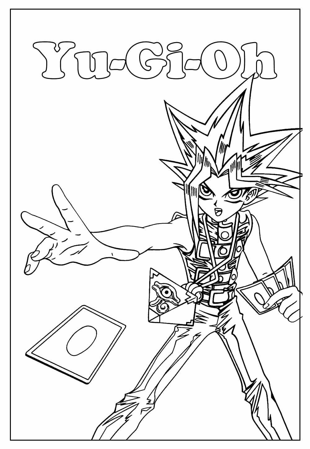 Desenho de Yu-Gi-Oh