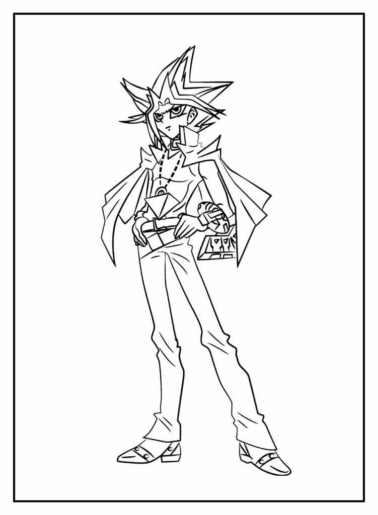 Desenhos para pintar de Yu Gi Oh